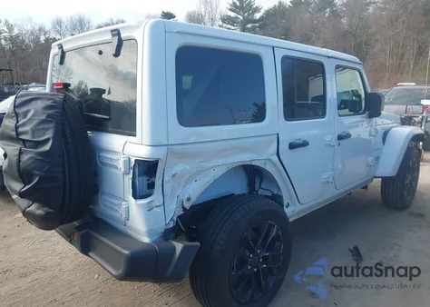 2024 Jeep Wrangler 4Xe Sahara 4Xe from USA, damaged, VIN 1C4RJXP60RW172692